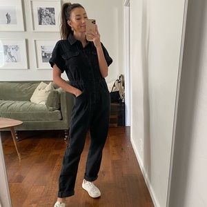 Brand New Free People Denim Jumpsuit